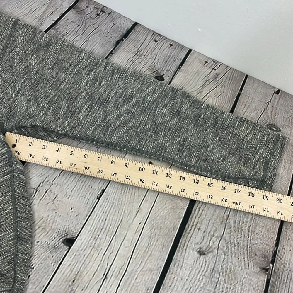 Lululemon Wunder Under Crop 6 Diamond Jacquard Space Dye Slate Clarity Yellow